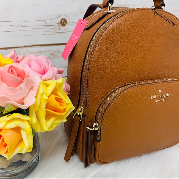 Kate spade medium Jackson backpack ginger NWT - Picture 2 of 8